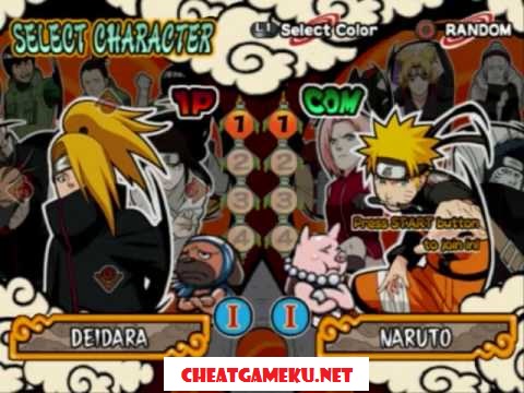 Game Naruto Ultimate Ninja 4 PS2 - Cheat Naruto Ultimate Ninja 4 PS2 Lengkap Bahasa Indonesia